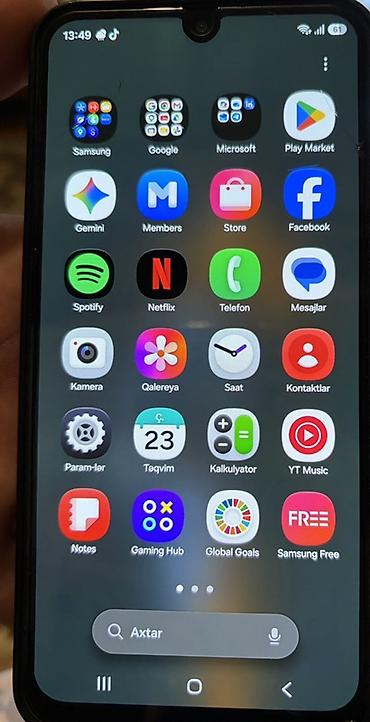 samsung galaxy a19: Samsung Galaxy A17, 128 GB, rəng - Qara, İki sim kartlı — 3