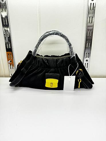 мужские кожаные барсетки бишкек: Классическая сумка, Marc Jacobs, Материал: Замша, Застежка на молнии, Женские, Новый — 5