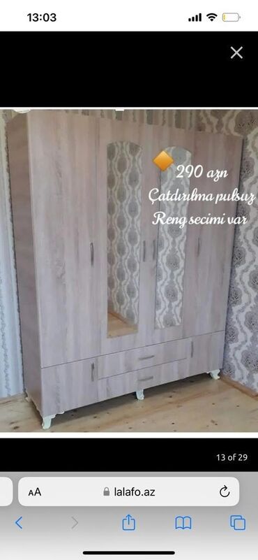 Dolablar: Yeni, Açılan, 4 qapılı Düz dolab, Türkiyə — 5