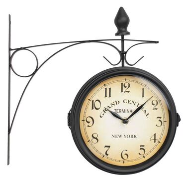 satovi subotica: Wall clock, color - Black