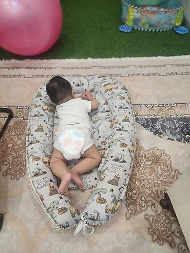 Балдар үчүн шезлонгдор: Детское кресло-шезлонг BabyBjörn Bouncer Balance Soft + кокон-гнездо — 3