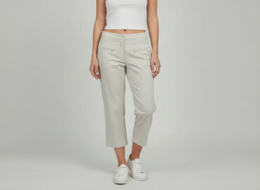 sandały na koturnie caprice: 3/4 Trousers for women, size S