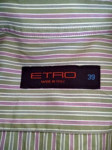 Košulje: Muška pamučna košulja Etro Prvoklasna atraktivna skupocena — 15