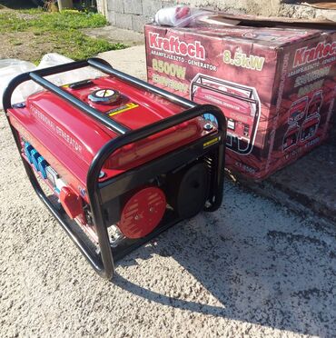 Agregati: GERMANY KRAFTECH 8.5KW BENZINAC POTROSNJA 1L-1H Tri monofazne — 2