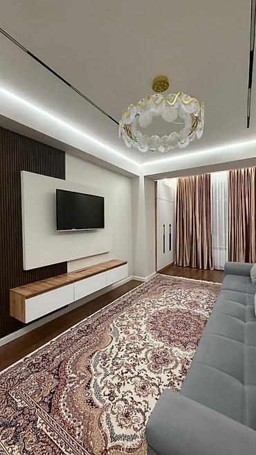 сдаю квартиру ахунбаева абая: Сдаётся новая 2-комнатная квартира 60 м² с дизайнерским ремонтом, мкр — 6