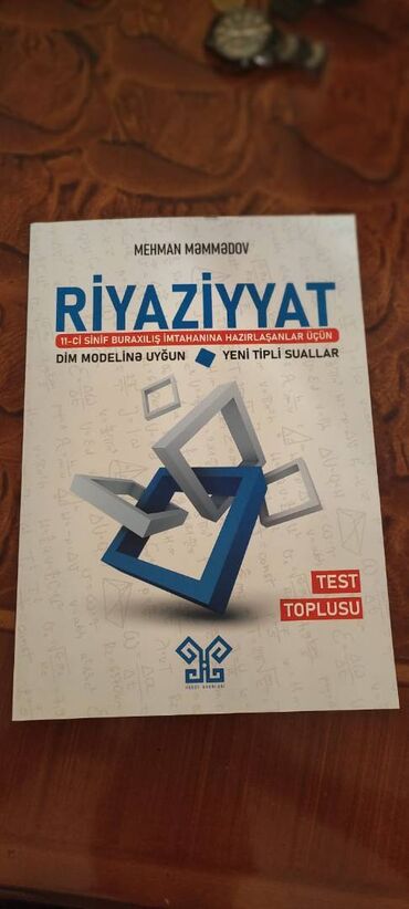 namaz kitabi: Abituriyentler üçün riyaziyyat test kitabi, imtahandan yaxşi netice