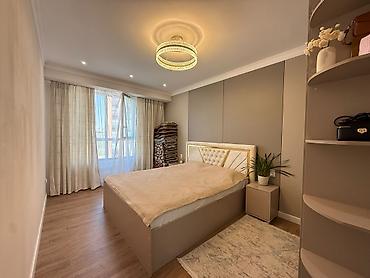 продаю чайхана: 3 комнаты, 105 м², Асанбай мкр Элитка, 11 этаж, Дизайнерский ремонт — 1