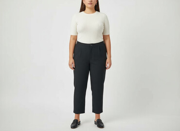 c a spodnie canda: Shein, Material trousers for women, size 2XL