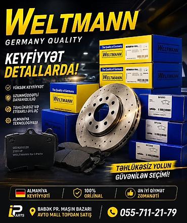 Weltmann əyləc sistemləri – Almaniya keyfiyyəti ilə Məhsullar: - lalafo.az -da Weltmann əyləc sistemləri – Almaniya keyfiyyəti ilə Məhsullar: -