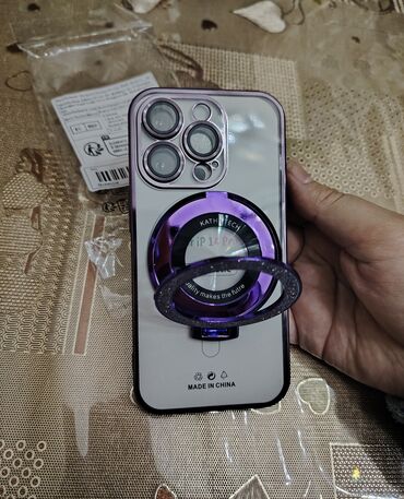 IPhone 14 Pro üçün bənövşəyi kabro - 6 Azn Yenidir. Çatdırılma