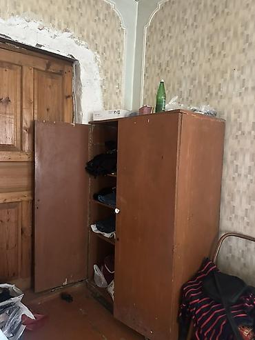 skaf paltar: İki qapılı taxta paltar şkafı - Material: massiv taxta/kombinə — 1