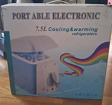 kreditle soyducu: Portativ Elektron Soyuducu/Isidici – 7.5L - Həcm: 7.5 litr – kiçik — 1
