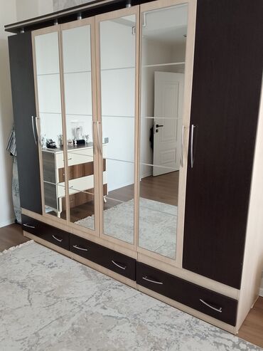 yataq mebelı: 2 təknəfərlik çarpayı, Dolab, Termo, 2 tumba, Azərbaycan, İşlənmiş