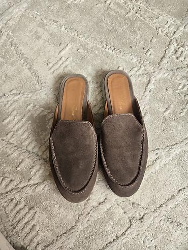 Лоферы, 37, Loro Piana, Новый, цвет - Коричневый, Самовывоз