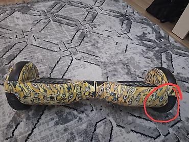 Giroskuterlər: Minions dizaynlı hoverboard / giroskuter daşı ölüb zarytaq saxlamır — 2