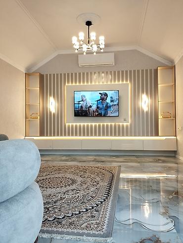 bar stulları: Sifarişlə mətbəx dəsti, Özü çəkən petlələr, Parlaq laminat, Pulsuz çatdırılma — 3