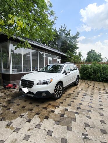 спринтер машина: Subaru Outback: 2016 г., 2.5 л, Вариатор, Бензин, Жол тандабас