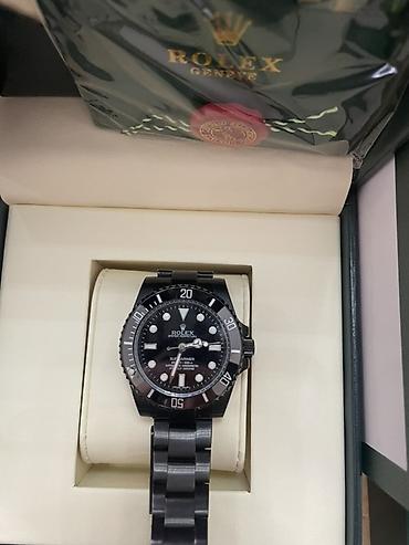 Aksesuarlar: Rolex Submariner – qara keramik bezel və qara rəngli Oyster qolbaqla — 3