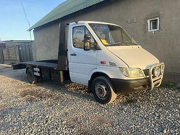Коммерческий транспорт: Эвакуатор, Mercedes-Benz, 2002 г., Ломаная — 4