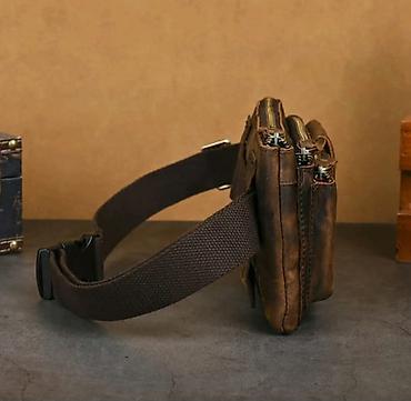 helio strap: Поясная сумка, бананка, Новый, Материал: Натуральная кожа, Унисекс — 5