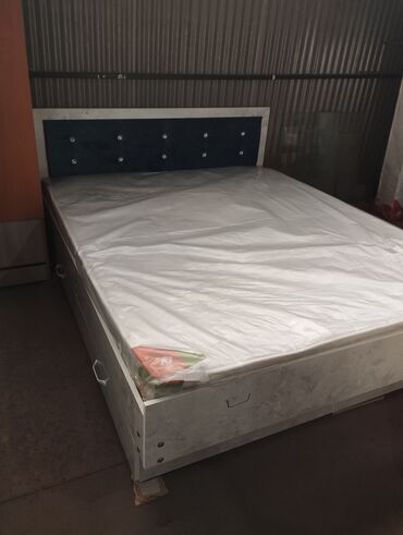двуспальная кровать с металлическим каркасом: Двуспальная Кровать, Новый