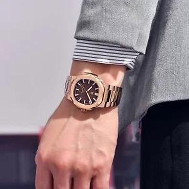 Ručni satovi: PAGANI DESIGN PD-1728 - 40mm - Roze zlatna / Braon PAGANI DESIGN — 6