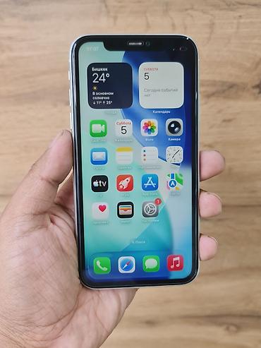 камера айфона: IPhone 11, Б/у, 128 ГБ, White Titanium, Защитное стекло, 81 % — 1