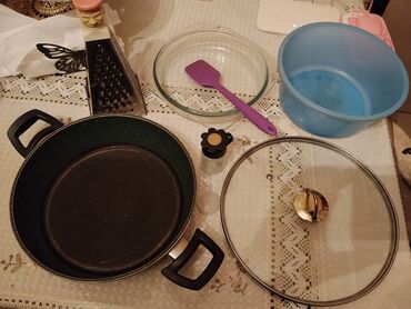 Tava-qazan dəstləri: Qazan, rəng - Mavi, Antipriqar, Türkiyə — 3