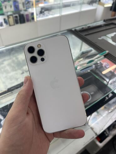 стекло куплю: IPhone 12 Pro, Б/у, 128 ГБ, Белый, Защитное стекло, Чехол, 88 %