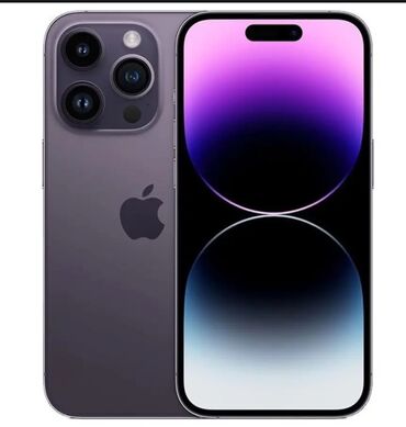 14 pro ikinci el: IPhone 14 Pro Max, 128 GB, Deep Purple, Zəmanət, Simsiz şarj, Face ID