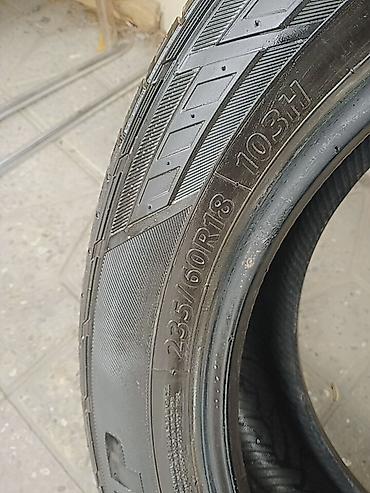 015 disk: İşlənmiş Şin Hankook 235 / 60 / R 18 — 5
