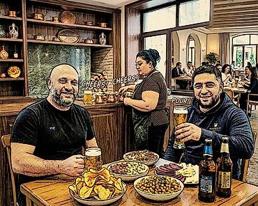 qapi taxta: Pub/beerxana üçün ofisiantka axtarilir.GUNE 20-25azn - Yerində — 1