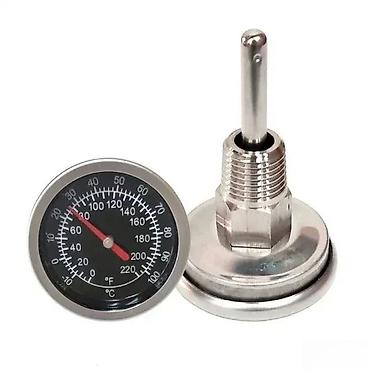 toplomer na celo: TERMOMETAR INDUSTRIJSKI SA NAVOJEM 1/4 FI 36MM | Inox termometar — 1