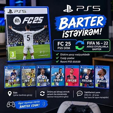 PS5 üçün EA Sports FC 25 (disk) - Rəsmi PS5 diskidir - Diskdə cızıq lalafo.az -da PS5 üçün EA Sports FC 25 (disk) - Rəsmi PS5 diskidir - Diskdə cızıq