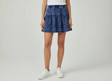 czarne sandaly lasocki: Sinsay, Women`s skirt, size S