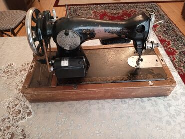 kredit tikiş maşınları: Tikiş maşını İşlənmiş,Elektromexaniki, 2 saplı Ünvandan götürmə