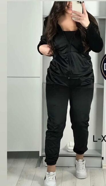 Gornji i donji deo: 🔥Plisane trenerice cotex vrhunski plis vel L xl xxl 3xl 👈3300 din — 4