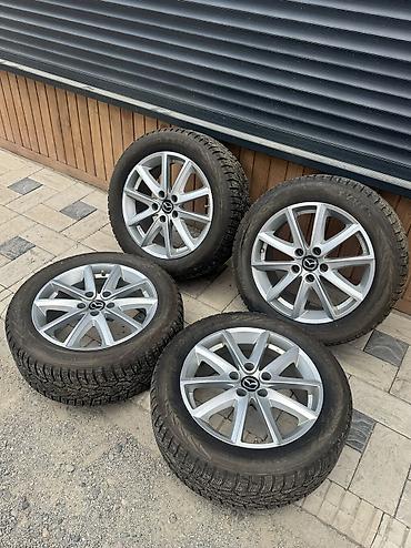 диски mazda: Колеса в сборе 225 / 55 / R 17, Всесезонная, Б/у, Комплект, Легковые, Литые, отверстий - 5 — 3