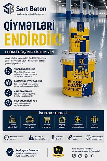 eboksit satilir: Sərt Beton – sənaye və idman sahələri üçün peşəkar döşəmə örtük — 4