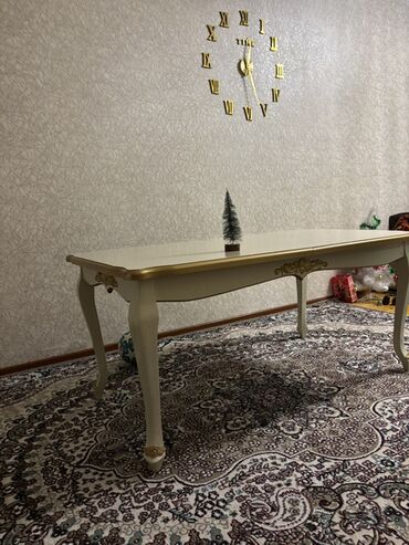 Masa və oturacaq dəstləri: Yemək otağı dəsti – masa və stullar - Klassik üslubda yemək masası — 15