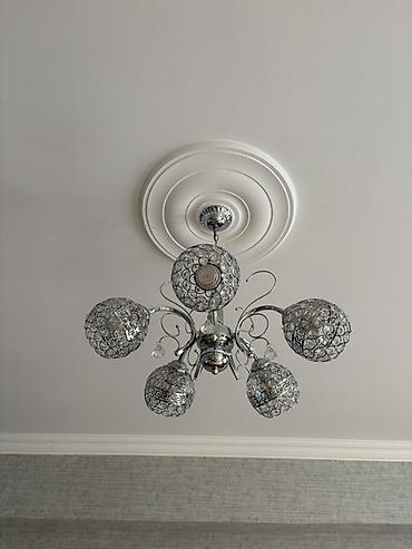 Çılçıraq, 5 lampa, Metal