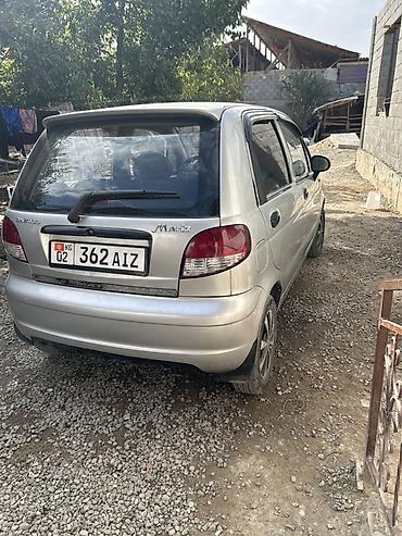 Daewoo: Daewoo Matiz: 2010 г., 0.8 л, Механика, Бензин, Хэтчбэк — 2