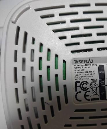 Модемы и сетевое оборудование: Wi-Fi роутер TENDA N301 Wireless N300 Router (3UTP 100Mbps, 1WAN — 3