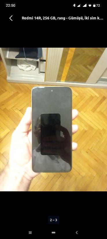 redmi k80 pro qiymeti: Redmi 256 GB, rəng - Gümüşü, Zəmanət, Sensor, Barmaq izi — 2