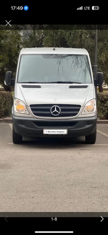 спринтер грузовой цельно метоличиский: Жеңил жүк ташуучу унаа, Mercedes-Benz, Стандарт, 2 т, Колдонулган