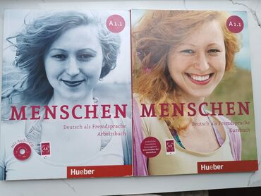 немецкий язык: Учебные материалы "Menschen" от издательства Hueber, предназначенные