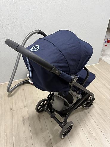 cybex beezy: Коляска, Cybex, цвет - Голубой, Б/у, Самовывоз, Платная доставка — 4