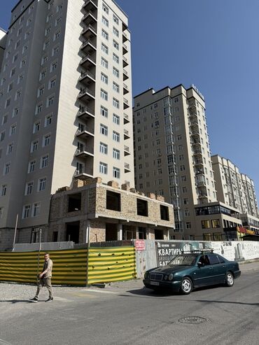 квартира в районе джал: 2 комнаты, 76 м², Элитка, 2 этаж, ПСО (под самоотделку)