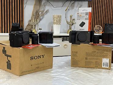 camera sony 1000: Sony Cinema Line FX3 – Full-Frame kino kamerası (E-mount) Paketdə: - — 1