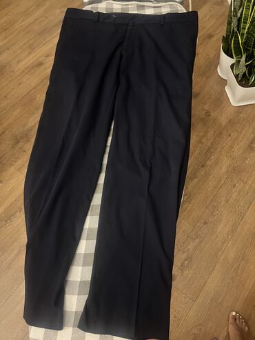 Классические Мужские брюки, Pierre Cardin, L (EU 40), цвет - Черный